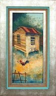 Old House with Fowl