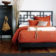 Queen Bed with Cut outs