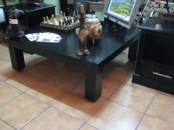 Platform coffee table