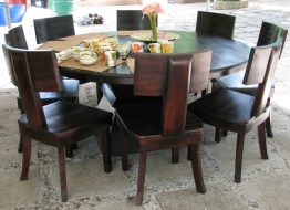 tweve-seat-round-pedestal-dining-table-with-curve-back-dining-chairs
