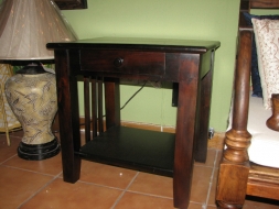 Slatted Night Stand